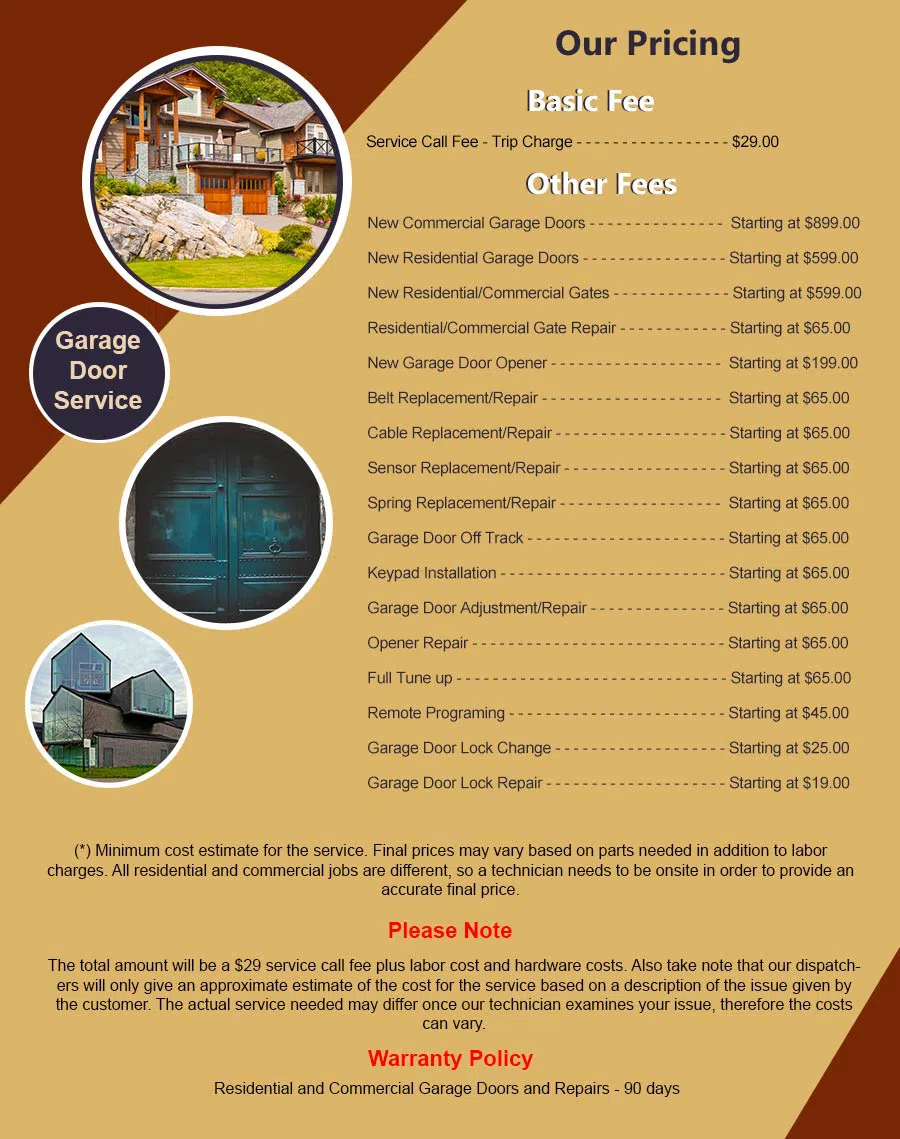 5 Star Garage Doors Staten Island, NY 347-480-4059